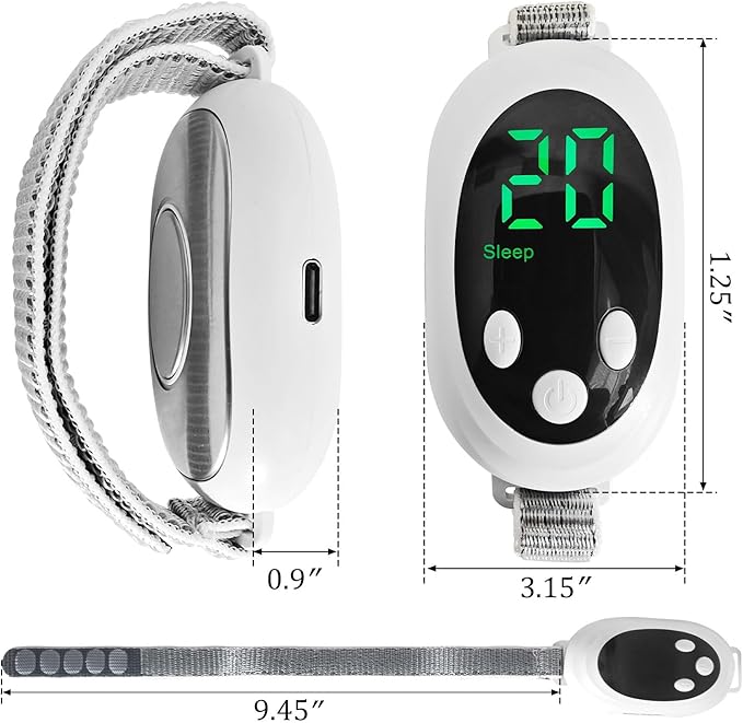 Handheld Sleep Aid Device, Sleep Assisted Low-Frequency Pulse Generator, Relief Anxiety Help Sleep, USB Rechargeable