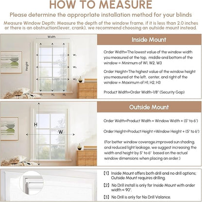Kincmo No Drill Motorized Blinds with Remote, 100% Blackout Roller Shades for Windows, Custom Electric Blinds Compatible with Alexa, Apple Homekit, Google Home (100% Blackout Pure White)