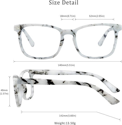 LifeArt Blue Light Blocking Glasses, Anti Eyestrain