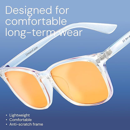 livho Gaming Blue Light Blocking Glasses for Better Sleep, Premium Night Driving, Computer Blockers for Man & Woman