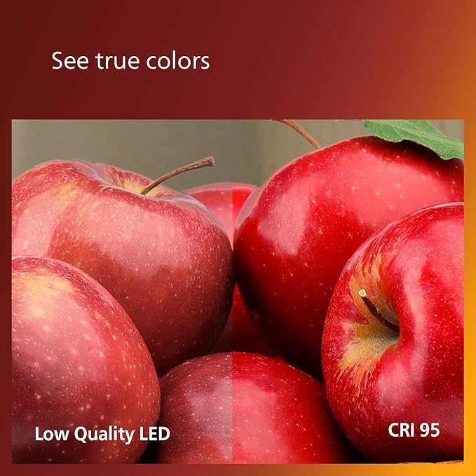 PHILIPS LED 40W A19 4-Pack Vintage Edison Soft White (2700K) 500 Lumen (5.5W = 40W) Dimmable Flicker-Free Light Bulbs