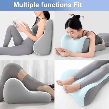 Intimacy Wedge Pillow for Couples – Memory Foam Support Cushion for Waist, Neck & Back, Waterproof & Portable with Washable Cover, Ideal for Sitting, Lying & Adult Play