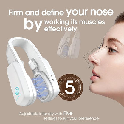 Nose Shaper Up Lifting Clip,Intelligent Bridge Shaper for Wide Noses,Pain Free Nose Slimmer Device High Up Tool