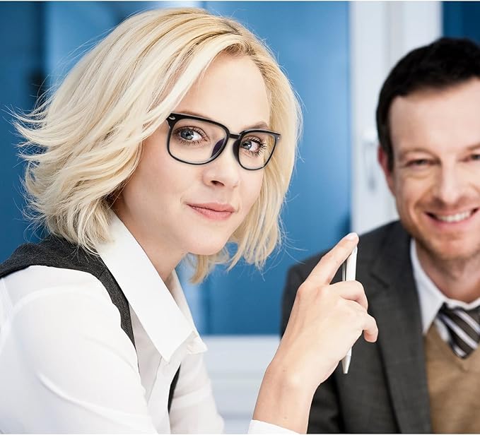 5 Pack Reading Glasses Blue Light Blocking for Women,Computer Readers with Spring Hinge