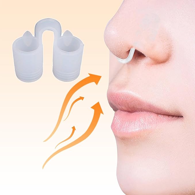 Nose Vent Sinus Relief Dilator (Pack of 12 XL Size) Soft Vents - A Simple Solution for Nasal Snorers - Reusable Snoring Device to enjoy a peaceful night's sleep - by Mobi Lock