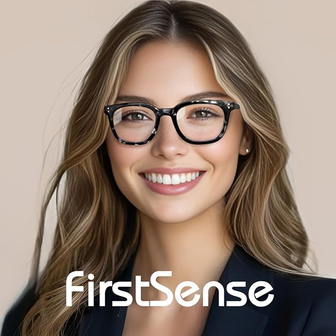 3 Pack Reading Glasses for Men Women Blue Light Blocking with Spring Hinge, Blocking Readers Anti UV Ray Filter Eyeglasses, Square Computer Reader Glasses,+1.5