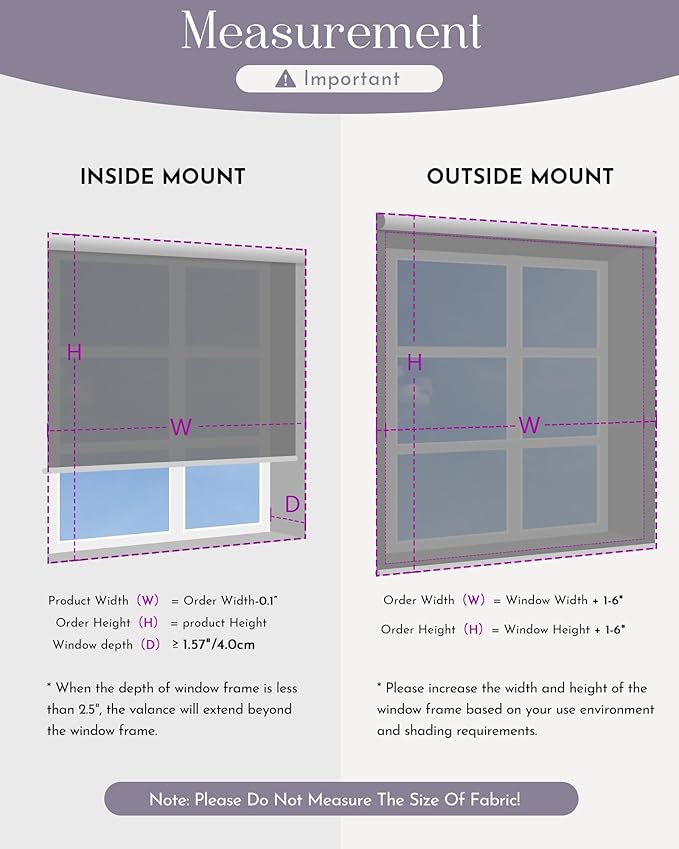 Graywind Smart Roller Shades 100% Blackout Window Blinds with APP Control Customized Automatic Shades for Home and Office(34" Wx72 H,Beige)