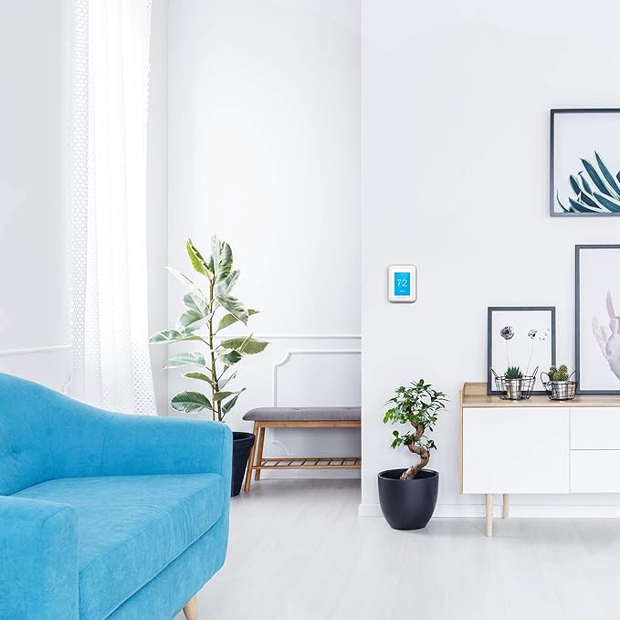 Honeywell Home T9 WiFi Smart Thermostat, Smart Room Sensor Ready, Touchscreen Display, Alexa and Google Assist (Renewed)