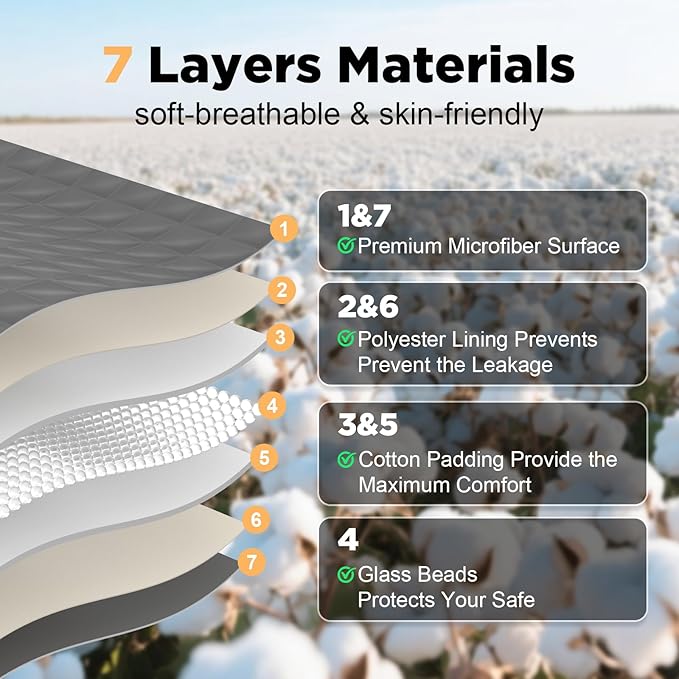 Smart Queen Weighted Blanket for Adults and Couple (King Size 78x85, 25lbs) Large Soft Heavy Blanket Machine Washable for Fall, Bedding with Premium Glass Beads (78x85 | 25lbs Grey)