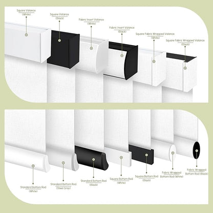 FineTell Motorized Blinds with Remote, 100% Blackout Roller Shades Compatible with Alexa,Apple Homekit,Google Home APP and Voice Control, Customized Electric Blinds (100% Blackout Classic White)