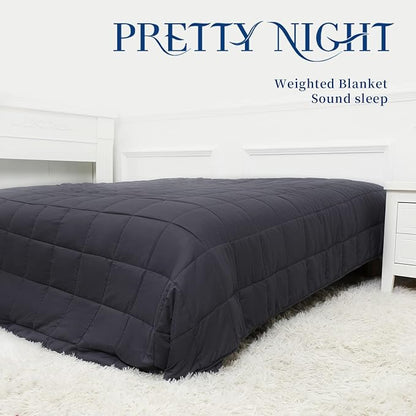 Weighted Blanket 20lbs King Size Dark Grey 88"x104" Weighted Blankets for Adults Heavy Blanket are Comfortable and Cozy