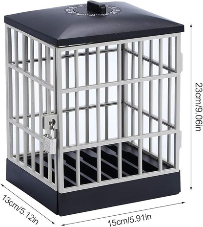 ruixin Mobile Phone Jail - Smart Phone With Timing, Cell Phone Jail, Phone Lock Box, Phone Jail, Timed Lock Box, Used In Classrooms, Homes, Meeting Rooms, Offices (15CMX13CMX23CM)