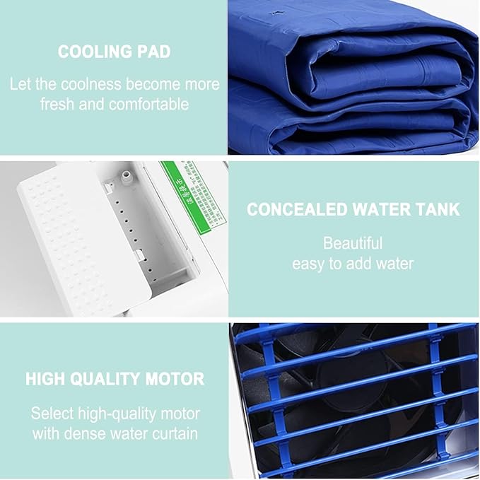 Cooling Bed Pad System, Cooling Water Mattress with Remote Control Refrigeration, Water-Cooling System for Bed, Summer Mattress Cooler Ideal for Hot Sleepers and Night Sweats(Single pad)