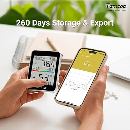 Temtop Indoor Thermometer T1 Variants (Basic Edition (Temp/Humidity)-2pack)