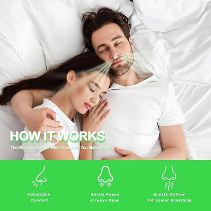 9 Pack Anti Snoring Devices, Magnetic Anti Snoring Nose Clip with Adjustable Magnet, Silicone Stop Snoring Nose Clip, Snore Stopper Solution for Comfortable & Quieter Sleep, Reusable for Men and Women