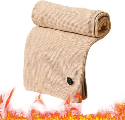 Heated Shawl, with Smart Temperature Control, 150x80cm, Electric Heated Wrap, Winter Warming Blanket, 3-Level Temperature Control, for Women Car Camping Hiking Bed Home Travel Cold Weather Indoor Use