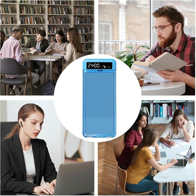 Timed Lock Box | Cellphone Addiction Prevention - Transparent Phone Addiction Control Box for College Students