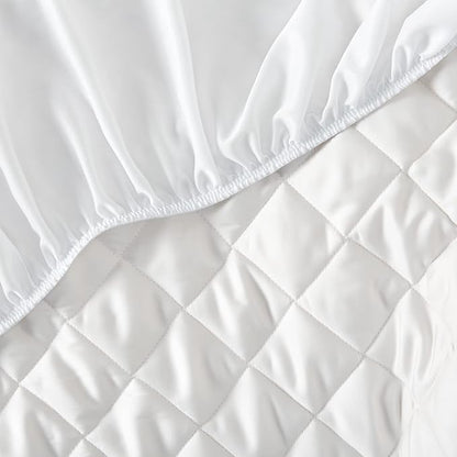SIJO Temperature Regulating Mattress Pad, Best Cooling Mattress Pad Award Winner by Sleep Foundation, Water Proof Summer Mattress Cover Protector for Hot Sleepers (California King)