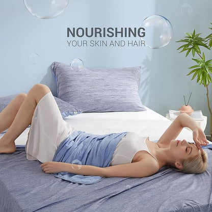 Marchpower Cooling Blanket Queen Size For Hot Sleepers, Arc-Chill Cooling Blanket with Double-Sided Design, Japanese Cooling Fiber Absorbs Body Heat, Lightweight Soft Cold Blankets For Sleeping Summer