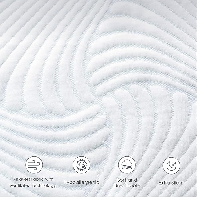 Foot Queen Size Electric Heated Mattress Pad - Foot Warmer for Bed with Memory & Preheat Functions, 12 Heat Settings Single Control for 1-12 Hours Auto Off, Lighted Button