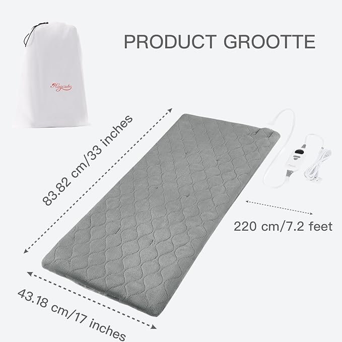 XL Heating Pads Large 17''x33'' fsa Eligible Items only List Heat pad for Period Cramps Heating Pads Large Heated pad for Back Pain Relief Products Christmas Gifts for Mom Dad