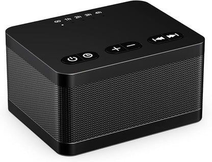 Sound Machine White Noise Machine with 30 Natural Soothing Sounds 32 Levels Volume 5 Timers Memory Function Effectively Blocks Noise Ideal Sleep Machine Brown Noise for Baby Kids Adults Home (Black)
