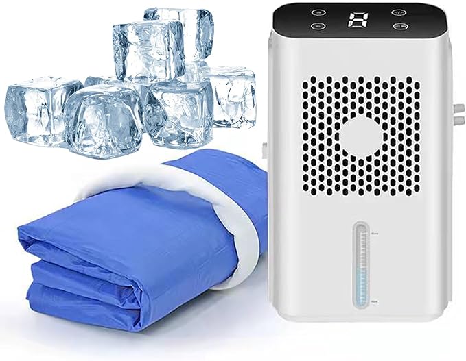 Water Cooled Mattress Pad - 12V 8W Cooling Bed System for Hot Sleepers and Night Sweats (1.6m x 0.7m)