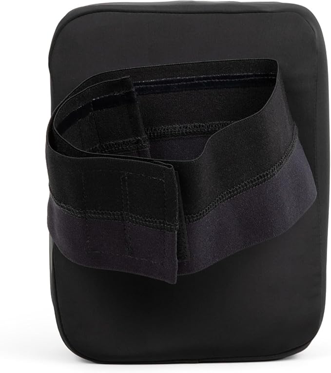 Sleep Gear Knee Zzz Pillow: Doctor-Designed Knee Sleeve & Foam Pillow for Side Sleepers - Compact, Ergonomic Design with Washable Cover for Sciatica & Back Pain Relief (Strap)