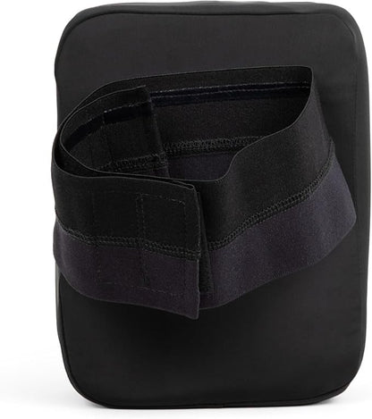 Sleep Gear Knee Zzz Pillow: Doctor-Designed Knee Sleeve & Foam Pillow for Side Sleepers - Compact, Ergonomic Design with Washable Cover for Sciatica & Back Pain Relief (Strap)