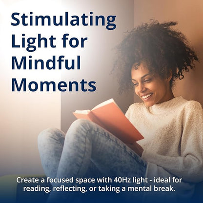 Clarity - 40Hz Light Bulb by Gamma - Improve Brain Function & Memory - Entrainment Device