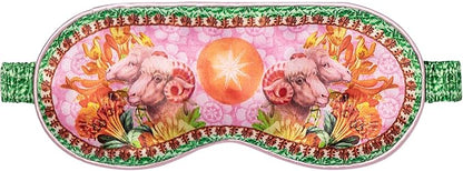 slip Pure Silk Sleep Mask - 100% Pure 22 Momme Mulberry Silk Eye Mask - Comfortable Sleeping Mask with Elastic Band, Zodiac Collection: Aries