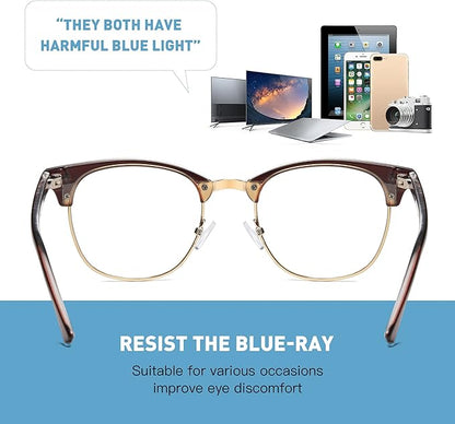 Blue Light Blocking Glasses for Woman/Men Computer Bluelight Glasses Womens/Mens