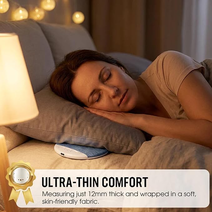 Bluetooth Pillow Speaker, Pillow Speaker for Sleeping – Ultra‑Thin Sleep Headphone Pillow Speaker with Bluetooth/Audio, Comfortable All‑Night Listening for Music, Meditation & Sleep Sounds (2*Green)