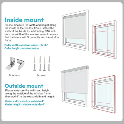 Motorized Zebra Blinds with Remote Smart Blind Work with Homekit Alexa SmartThings Electric Day and Night Shade Cordless Automatic Solar Powered Window Shade Customize(Starry Beige)