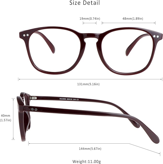 LifeArt Blue Light Blocking Glasses Anti Eyestrain Computer Reading Glasses Gaming GlassesTV Glasses Women and Men Anti Glare