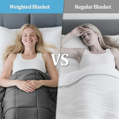 Weight Heating Pad, Electric Heated Blanket for Adult, Heavy Blanket, Breathable with Premium Glass Bead, Machine Washable(Queen Size)