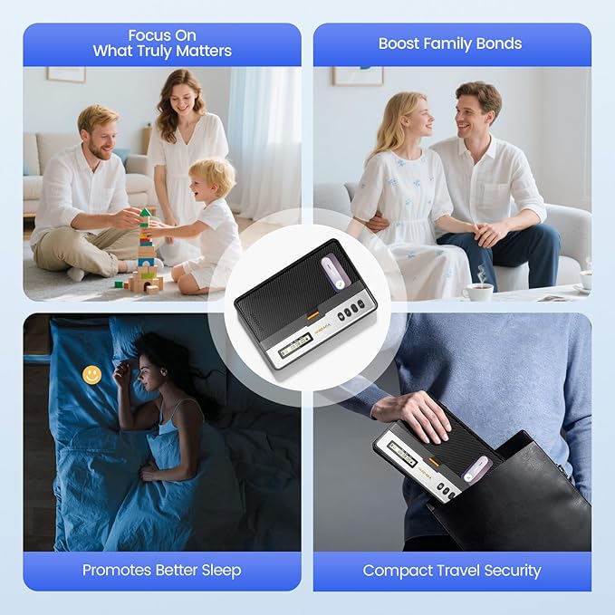 Vaydeer Phone Lock Box with Timer, Timed Phone Jail Locker, Locking Safe Storage for Phone, Easy to Use, Stay Focused, Build Better Habits, Live Balanced