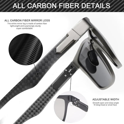 YIMI Polarized Photochromic Driving z87 Sunglasses For Men Women Day and Night safety glasses