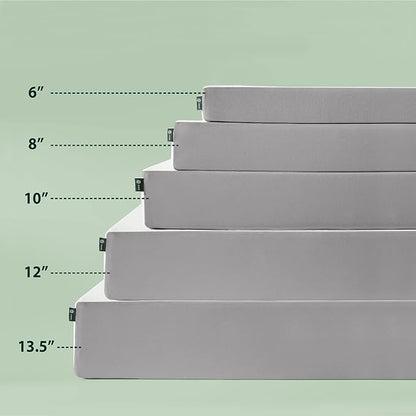 Zinus 10 Inch Twin Cooling Essential Foam Mattress, Affordable Quality, Certified Safe Materials