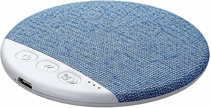 Bluetooth Pillow Speakers for Sleeping 2026 New Wireless White Noise with Timer Stereo Bass Portable Sleep Aid for Adults (Blue)