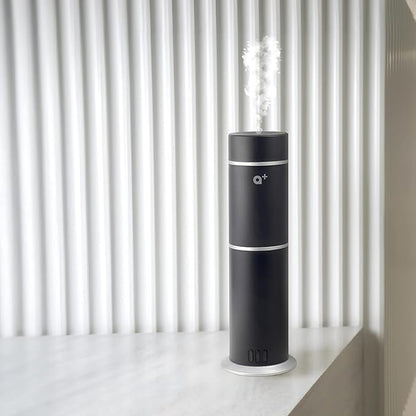 AROMAR Smart Waterless Oil Diffuser - Cold-Air Essential Scent Machine, App-Controlled, Covers 1000 Sq.Ft - Includes 'New York' Scent - Perfect for Home, Office, & Business use - Black