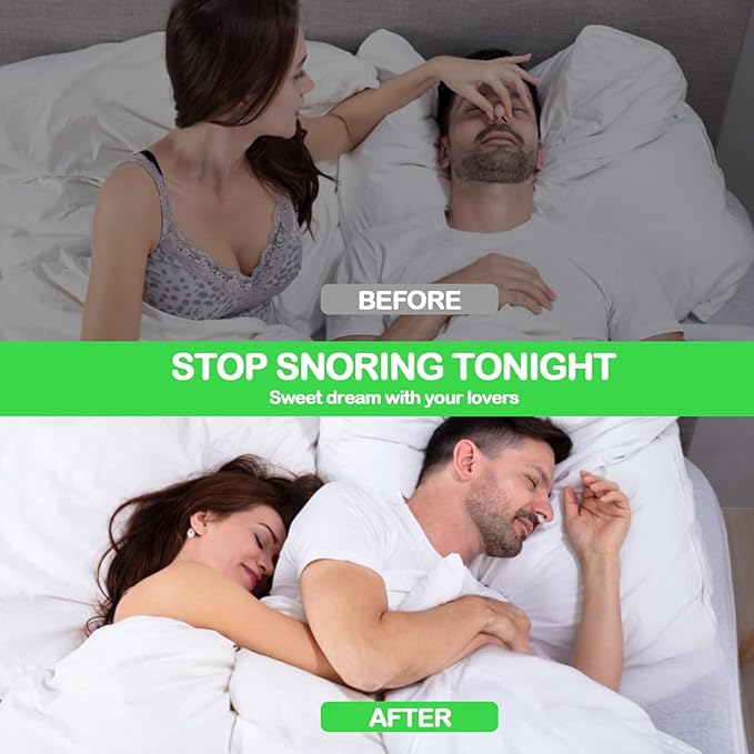 9 Pack Anti Snoring Devices, Magnetic Anti Snoring Nose Clip with Adjustable Magnet, Silicone Stop Snoring Nose Clip, Snore Stopper Solution for Comfortable & Quieter Sleep, Reusable for Men and Women