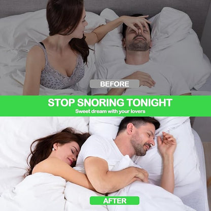 9 Pack Anti Snoring Devices, Magnetic Anti Snoring Nose Clip with Adjustable Magnet, Silicone Stop Snoring Nose Clip, Snore Stopper Solution for Comfortable & Quieter Sleep, Reusable for Men and Women