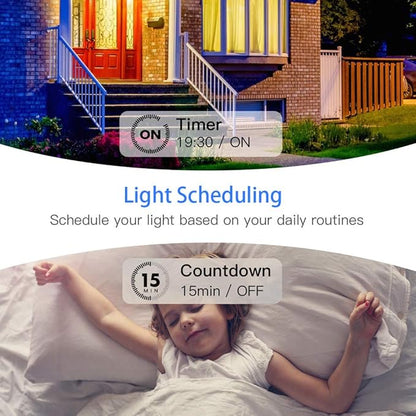 Smart Switch with App & Remote Control, Alexa Light Switch Single-Pole, 2.4GHz Wi-Fi Timer Wall Switch Compatible with Alexa Google Home, Neutral Wire Needed, No Hub Required