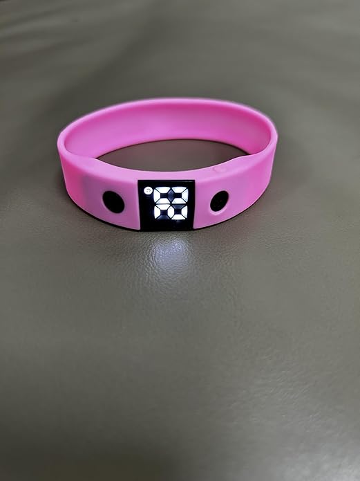 Vibrating Alarm Watch Water Resistant Wake Up Wristband Silent Medical Reminder Watch - with Timer and 8 Daily Alarms