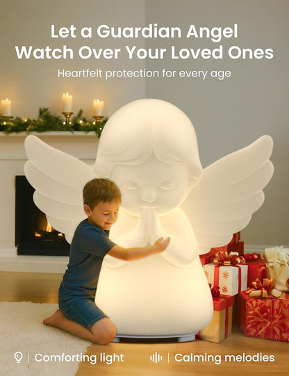 ZonLi Guided Breathing Light - Meditation Accessory for Mindfulness, Anxiety Relief in Calm Down Corner, White Noises for Stress Relief, Relaxation & Peaceful Sleep, Self-Care Gizmo for Adults & Kids