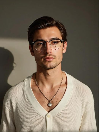 Blue Light Blocking Glasses for Men Anti-Fatigue Computer Monitor Gaming Glasses Prevent Headaches Glasses