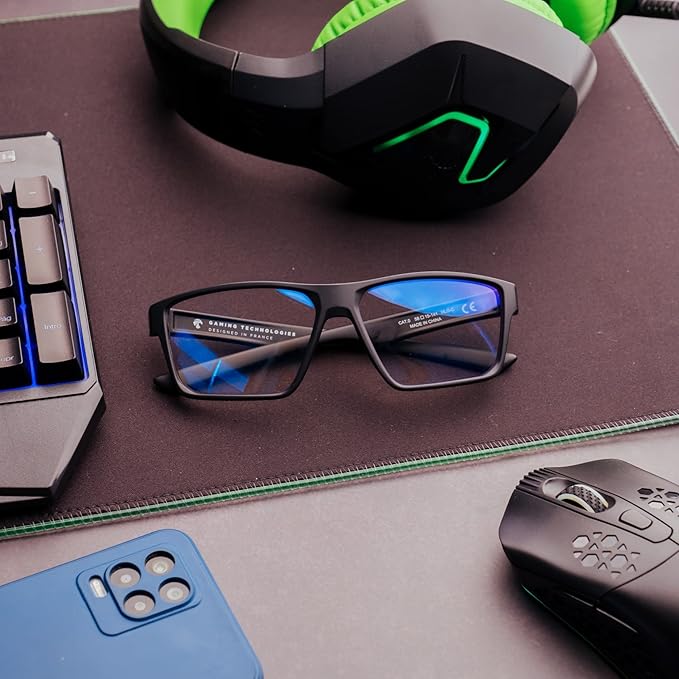 Horus X • Blue Light Glasses Men Women | Blue Light Blocking Glasses for Screen Anti-Fatigue Eye Migraine | Gaming Glasses V3