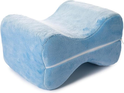 OPTP Contour Leg Pillow - Foam Knee Pillow for Side Sleepers - Fits Between The Knees to Relieve Strain and Pressure on The Low Back, Knees and Ankles