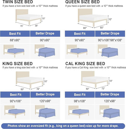 HOMBYS Lightweight Cooling Comforter Queen Size,100% Viscose Derived from Bamboo Shell Down Alternative Duvet Insert,White Soft All Season Comforter for Hot Sleepers,8 Corner Tabs